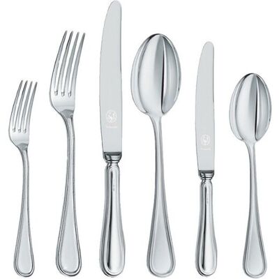 Zaramella Argenti Set tacamuri argint masiv Inglese, 77 piese Zaramella Argenti Set tacamuri argint masiv Inglese, 77 piese