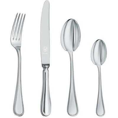 Zaramella Argenti Set tacamuri argint masiv Inglese, 24 piese Zaramella Argenti Set tacamuri argint masiv Inglese, 24 piese