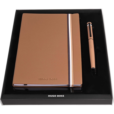 Set roller si notes Hugo Boss Iconic Camel Set roller si notes Hugo Boss Iconic Camel