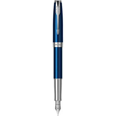 Stilou Parker Sonnet Royal Blue penita aur masiv 18k Stilou Parker Sonnet Royal Blue penita aur masiv 18k