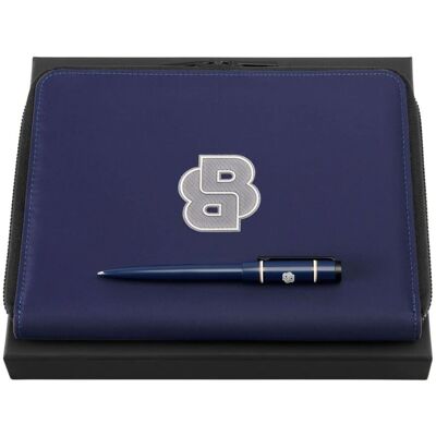 Set pix si agenda A5 Hugo Boss Varsity Navy Set pix si agenda A5 Hugo Boss Varsity Navy
