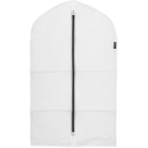 Set 2 huse pentru haine Brabantia 1005659, M, 60x100 cm, Fermoar, Alb Set 2 huse pentru haine Brabantia 1005659, M, 60x100 cm, Fermoar, Alb
