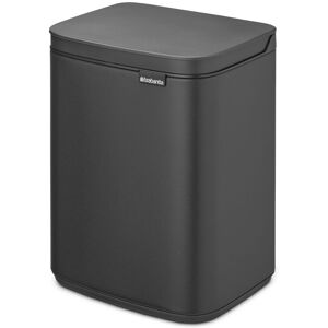 Cos de gunoi Brabantia Bo Small 1008866, 4 L, Deschidere lina si silentioasa, Baza antiderapanta, Acoperire minerala, Gri inchis Cos de gunoi Brabantia Bo Small 1008866, 4 L, Deschidere lina si silentioasa, Baza antiderapanta, Acoperire minerala, Gri inchis