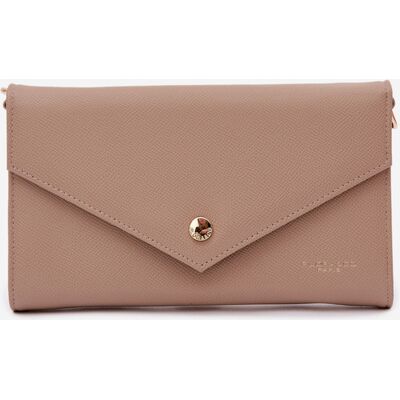 Flora&Co Geantă Clutch Portofel 2în1 Cu Curea Detasabilă Bej Pauline universal Flora&Co Geantă Clutch Portofel 2în1 Cu Curea Detasabilă Bej Pauline universal