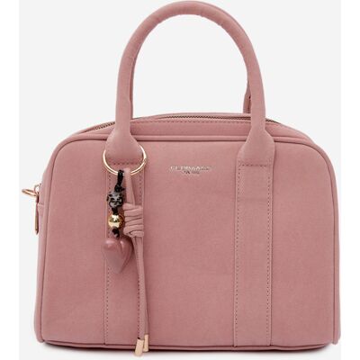 Flora&Co Geantă Tip Cufăr Eco Velur Roz Cu Brățară Cheie Sorielle universal Flora&Co Geantă Tip Cufăr Eco Velur Roz Cu Brățară Cheie Sorielle universal
