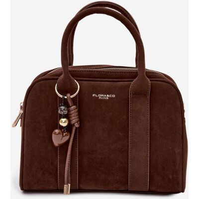 Flora&Co Geantă tip Kuferek din Eco Velur Ciocolată Sorielle universal Flora&Co Geantă tip Kuferek din Eco Velur Ciocolată Sorielle universal