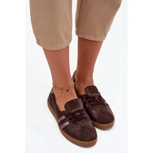 Pantofi din piele nubuc pentru femei barefoot Zazoo N1341 ciocolată 40 Pantofi din piele nubuc pentru femei barefoot Zazoo N1341 ciocolată 40