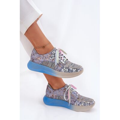 Pantofi Sport Din Piele Pentru Femei Pe Platformă Maciejka 06776A-06 Albastre 41 Pantofi Sport Din Piele Pentru Femei Pe Platformă Maciejka 06776A-06 Albastre 41