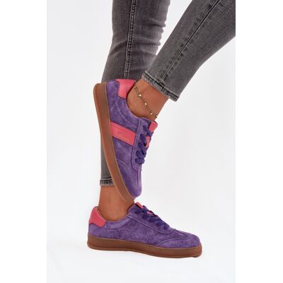 Adidași din piele întoarsă pentru femei Vinceza 79576 mov 38 Adidași din piele întoarsă pentru femei Vinceza 79576 mov 38