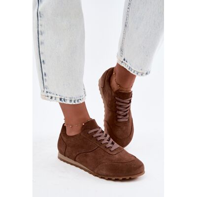 Pantofi Barefoot din Velur Natural Zazoo N1422 Maro 41 Pantofi Barefoot din Velur Natural Zazoo N1422 Maro 41
