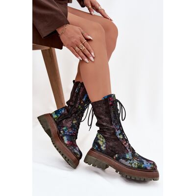 Botine din Piele pentru Femei Maciejka 06203-39 Multicolor 37 Botine din Piele pentru Femei Maciejka 06203-39 Multicolor 37