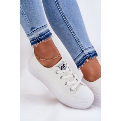 Adidași damă cu platformă LEE ISLA C WOMEN LOW 50261002.1FG Alb 36 Adidași damă cu platformă LEE ISLA C WOMEN LOW 50261002.1FG Alb 36