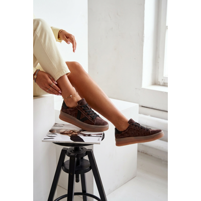 Adidași femei Vinceza 79597 pe platformă maro 38 Adidași femei Vinceza 79597 pe platformă maro 38