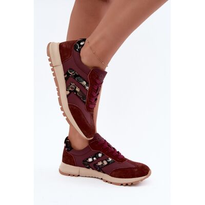 Adidași pentru femei din piele de nubuk natural D&A; LR62-7101 Camel 39 Adidași pentru femei din piele de nubuk natural D&A; LR62-7101 Camel 39