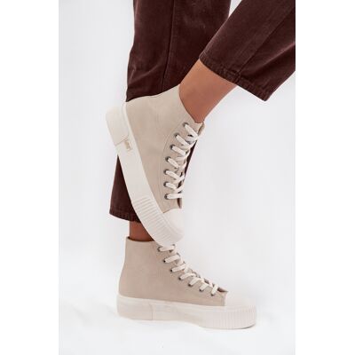 Adidași Dama Pe Platformă LEE 50253002.35E ISLA WOMEN MID Bej 37 Adidași Dama Pe Platformă LEE 50253002.35E ISLA WOMEN MID Bej 37