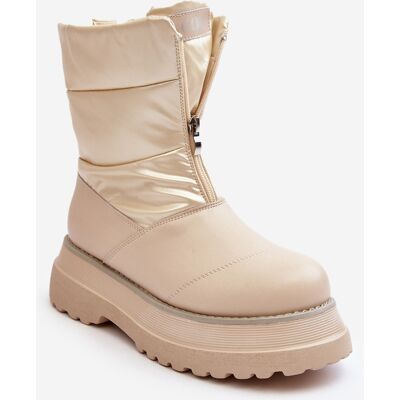 Cizme captusite femei GOE MM2N4079 BEIGE 37 Cizme captusite femei GOE MM2N4079 BEIGE 37