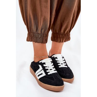 Tenisi Încălțăminte Sport Din Suede Vinceza 79517 Negri 38 Tenisi Încălțăminte Sport Din Suede Vinceza 79517 Negri 38
