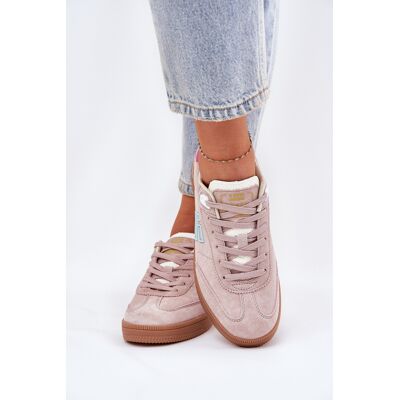 Pantofi Sport Din Suede Sneakers Femei D.Franklin DFSH387005 Roz Murdar 36 Pantofi Sport Din Suede Sneakers Femei D.Franklin DFSH387005 Roz Murdar 36