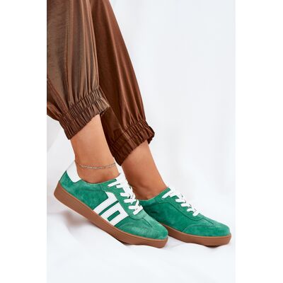 Tenisi Încălțăminte Sport Din Suede Verde Vinceza 79517 36 Tenisi Încălțăminte Sport Din Suede Verde Vinceza 79517 36