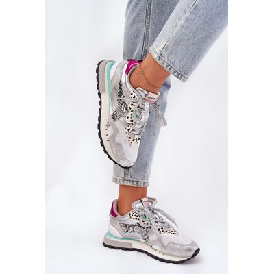 Pantofi Sport Din Nubuck Sneakers Femei D.Franklin Alb Stins DFSH387005 36 Pantofi Sport Din Nubuck Sneakers Femei D.Franklin Alb Stins DFSH387005 36