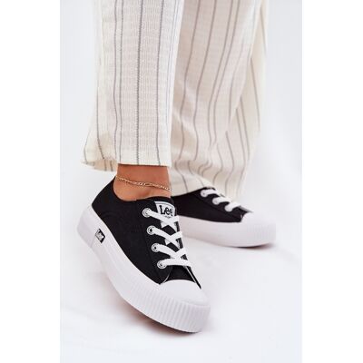 Adidași Femei Pe Platformă Negri LEE ISLA C WOMEN LOW 50251001 40 Adidași Femei Pe Platformă Negri LEE ISLA C WOMEN LOW 50251001 40