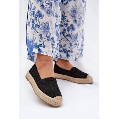 Espadrile Dama Pe Platforma Vinceza 17392 Negre 37 Espadrile Dama Pe Platforma Vinceza 17392 Negre 37