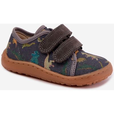 Papuci pentru copii barefoot Dinozauri Froddo Canvas G1700440-31 Gri 33 Papuci pentru copii barefoot Dinozauri Froddo Canvas G1700440-31 Gri 33
