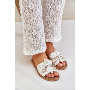 Boto Sandală Cu Decorație Piele Naturală Zazoo 3667 Albă 38 Boto Sandală Cu Decorație Piele Naturală Zazoo 3667 Albă 38