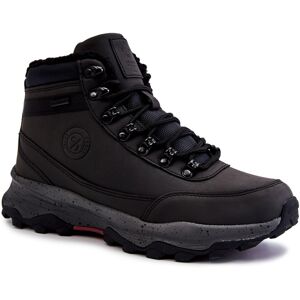 Cross Jeans Pantofi de trekking cald pentru bărbați cross blugi KK1R40027C Negru 42 Cross Jeans Pantofi de trekking cald pentru bărbați cross blugi KK1R40027C Negru 42