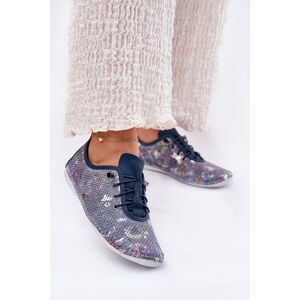 Pantofi Din Piele Pentru Femei Din Piele Naturală Cu Model Artiker 56C2691 Albastre 37 Pantofi Din Piele Pentru Femei Din Piele Naturală Cu Model Artiker 56C2691 Albastre 37