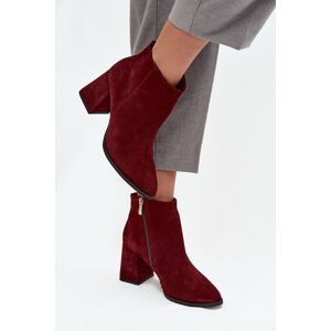 Botine Femei Cu Toc Cu Detaliu Auriu Ciocolată Zazoo 3128 37 Botine Femei Cu Toc Cu Detaliu Auriu Ciocolată Zazoo 3128 37