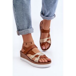 Zazoo 40397 Sandale de Plajă din Piele pentru Femei Maro 41 Zazoo 40397 Sandale de Plajă din Piele pentru Femei Maro 41