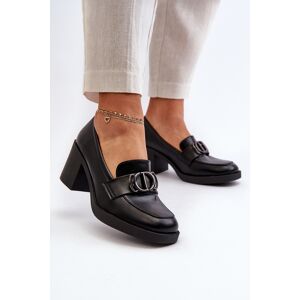 Boto Pantofi femei cu toc Negru Nedarea 37 Boto Pantofi femei cu toc Negru Nedarea 37