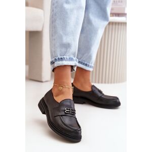 Zazoo 20102 Mocasini femei din piele Negri 36 Zazoo 20102 Mocasini femei din piele Negri 36