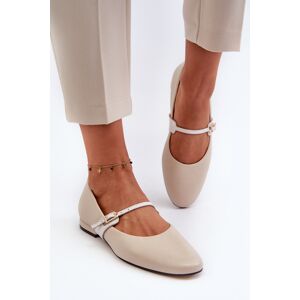 Balerini din piele naturala Laura Messi 2774 Bej 36 Balerini din piele naturala Laura Messi 2774 Bej 36
