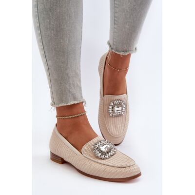 S.Barski Mocasini cu cataramă bej D&A; MR38-676 38 S.Barski Mocasini cu cataramă bej D&A; MR38-676 38