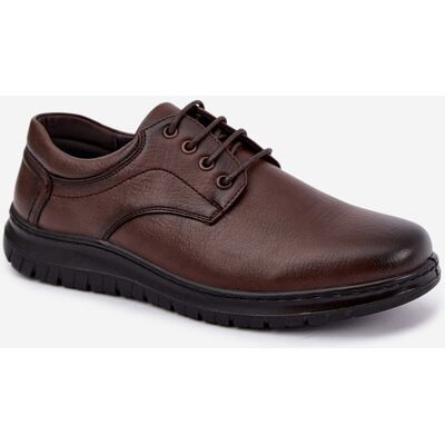 Evento Pantofi oxford maro închis pentru bărbați Varell 40 Evento Pantofi oxford maro închis pentru bărbați Varell 40
