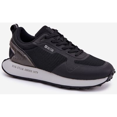 Big Star Shoes Adidași Bărbați Pe Platformă Big Star RR174361 Hi-Poly System Negri 42 Big Star Shoes Adidași Bărbați Pe Platformă Big Star RR174361 Hi-Poly System Negri 42
