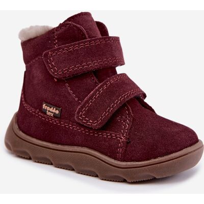Cizme de zăpadă din piele nubuc pentru copii Barefoot Bordeaux Froddo G2110151-4 23 Cizme de zăpadă din piele nubuc pentru copii Barefoot Bordeaux Froddo G2110151-4 23