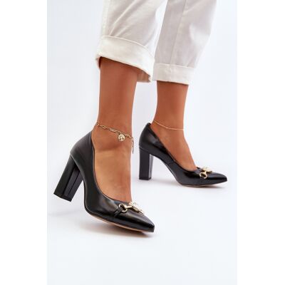 Pantofi negri din piele Zazoo 2453/OS 37 Pantofi negri din piele Zazoo 2453/OS 37