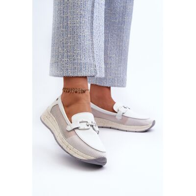 S.Barski Mocasini de piele D&A; TW210 Alb 36 S.Barski Mocasini de piele D&A; TW210 Alb 36
