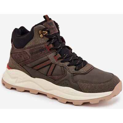 Ghete de drumeție pentru bărbați WRANGLER WEST MEN MID 20253027 Verde închis 40 Ghete de drumeție pentru bărbați WRANGLER WEST MEN MID 20253027 Verde închis 40