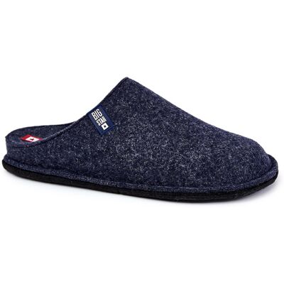 Big Star Shoes Papuci masculine clasice Big Star KK176004 Navy Blue 41 Big Star Shoes Papuci masculine clasice Big Star KK176004 Navy Blue 41