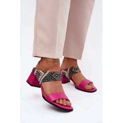Sandale Femei Din Piele Cu Model Maciejka K7522-15 Fucsia 38 Sandale Femei Din Piele Cu Model Maciejka K7522-15 Fucsia 38