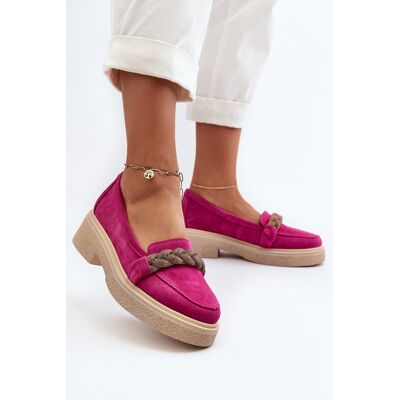 Zazoo 3429/W Mocasini din piele Fuchsia 38 Zazoo 3429/W Mocasini din piele Fuchsia 38