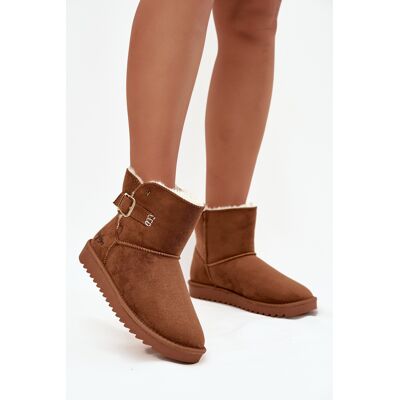 Ghete de zăpadă pentru femei cu cataramă Wrangler 20253091.37B Camel 39 Ghete de zăpadă pentru femei cu cataramă Wrangler 20253091.37B Camel 39