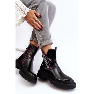 Cizme de piele femei Maciejka 06236-15 Negre 37 Cizme de piele femei Maciejka 06236-15 Negre 37