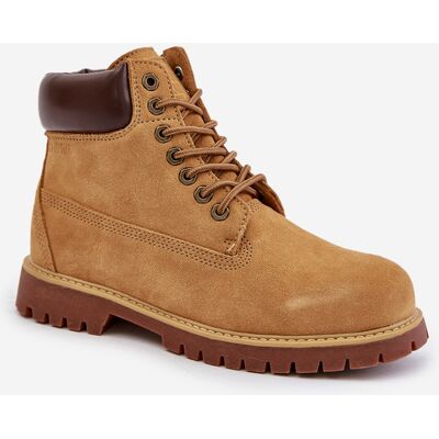 Big Star Shoes Bocanci Din Suede Încălziți Pentru Bărbați Big Star OO174136 HI-POLY SYSTEM Camel 44 Big Star Shoes Bocanci Din Suede Încălziți Pentru Bărbați Big Star OO174136 HI-POLY SYSTEM Camel 44
