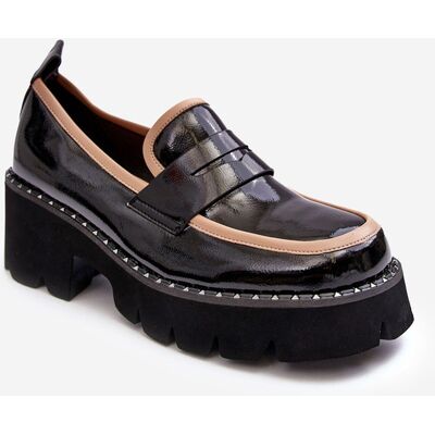 S.Barski Mocasini din piele femei D&A; MR870-32 Negru 41 S.Barski Mocasini din piele femei D&A; MR870-32 Negru 41