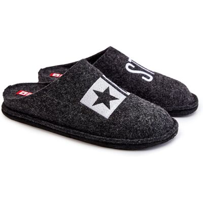 Big Star Shoes Papuci barbati Big Star KK176003 Negru 40 Big Star Shoes Papuci barbati Big Star KK176003 Negru 40